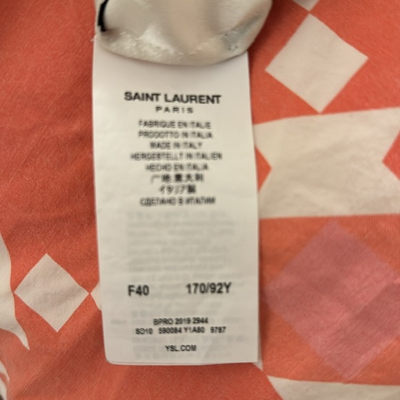 Saint Laurent (Paris) Blouse (made in Italy) - Picture 5 of 5